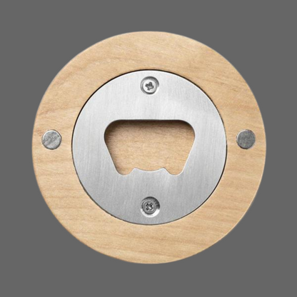 The Remainder Magnetic Wooden Bottle Opener