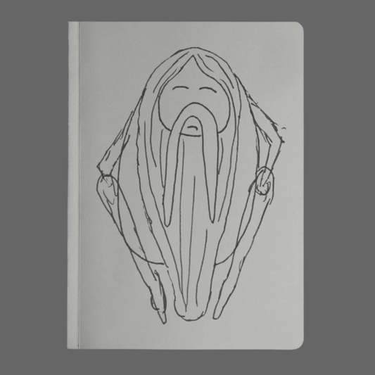 Bearded Gypsy Paperback Notebook