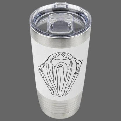 Bearded Gypsy 20oz Silicone Wrap Tumbler