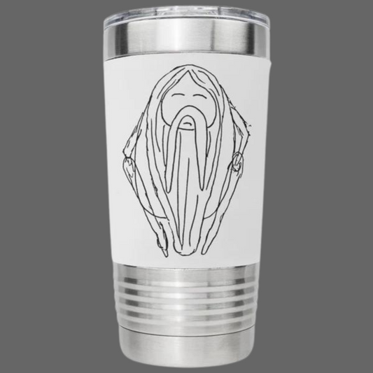 Bearded Gypsy 20oz Silicone Wrap Tumbler