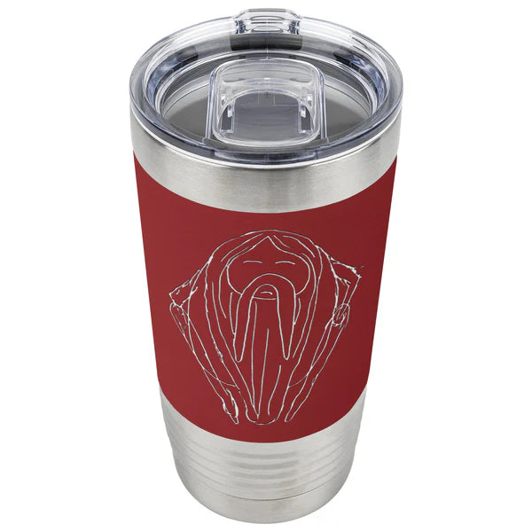 Bearded Gypsy 20oz Silicone Wrap Tumbler