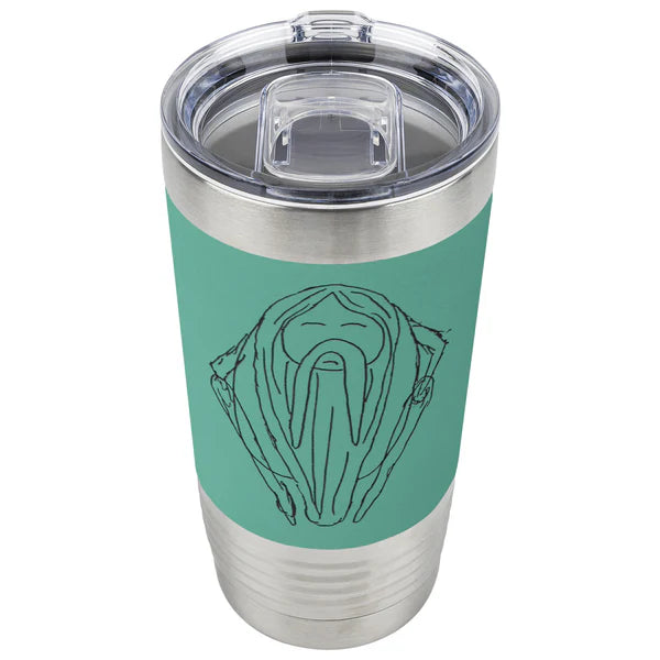 Bearded Gypsy 20oz Silicone Wrap Tumbler