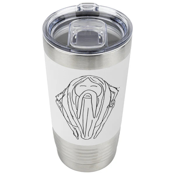 Bearded Gypsy 20oz Silicone Wrap Tumbler