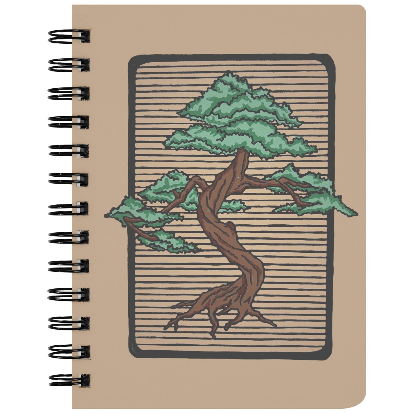 Bonsai Spiral Notebook