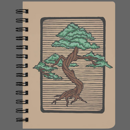 Bonsai Spiral Notebook