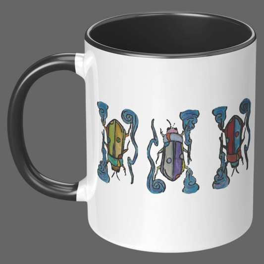 Bugs of a Feather 11oz Accent Mug