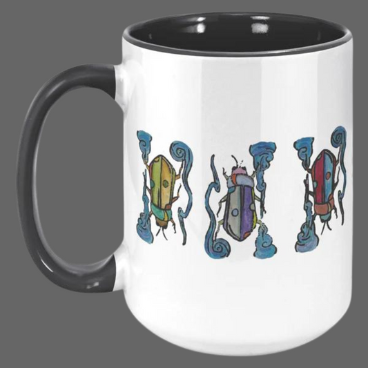 Bugs of a Feather 15oz Accent Mug