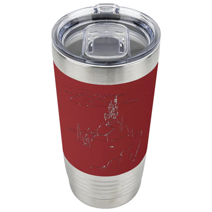 King of Nothing 20oz Silicone Wrap Tumbler