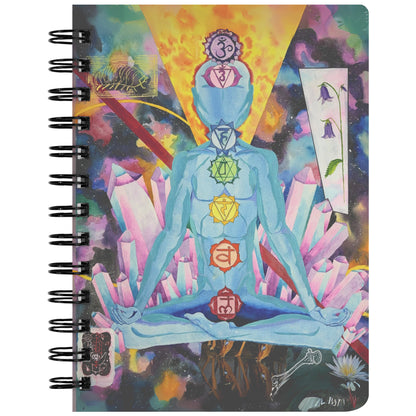 Chakra Spiral Notebook