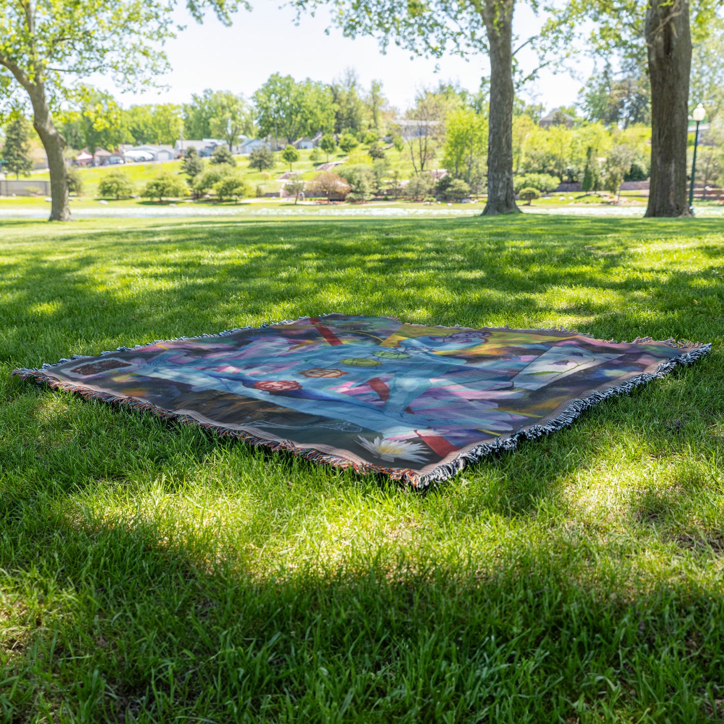 Chakra Woven Blanket