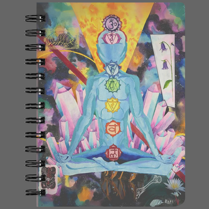 Chakra Spiral Notebook