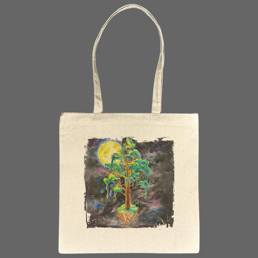 Extraterrestrial Holm Cotton Tote Bag