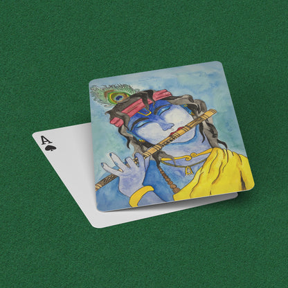 Krishna Playing Cards