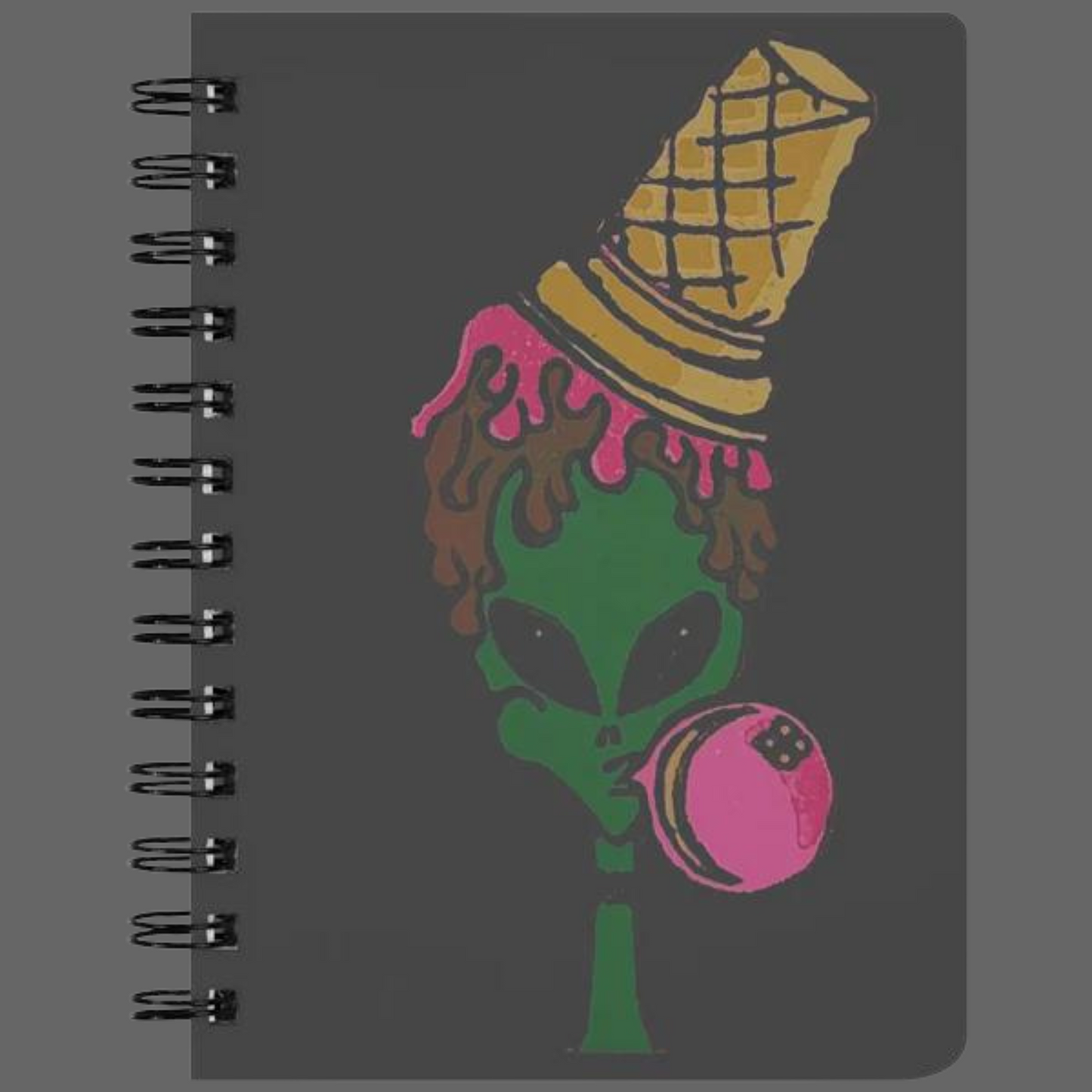 Human Snacks Spiral Notebook