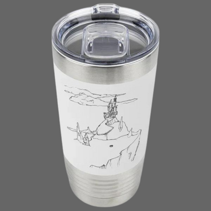 King of Nothing 20oz Silicone Wrap Tumbler