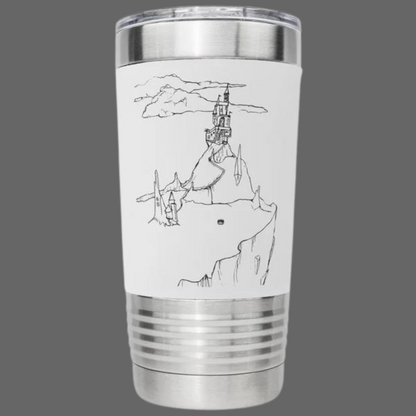 King of Nothing 20oz Silicone Wrap Tumbler