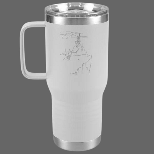 King of Nothing 20oz Travel Mug