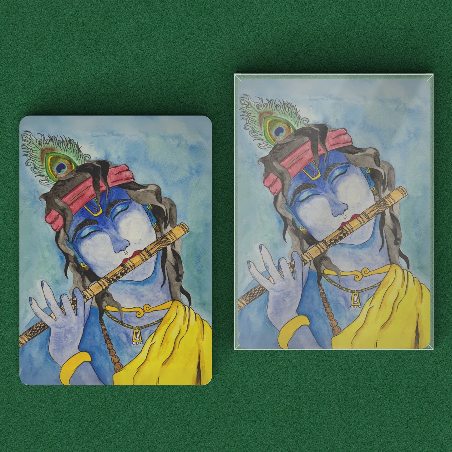 Krishna Playing Cards