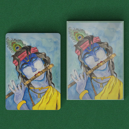 Krishna Playing Cards