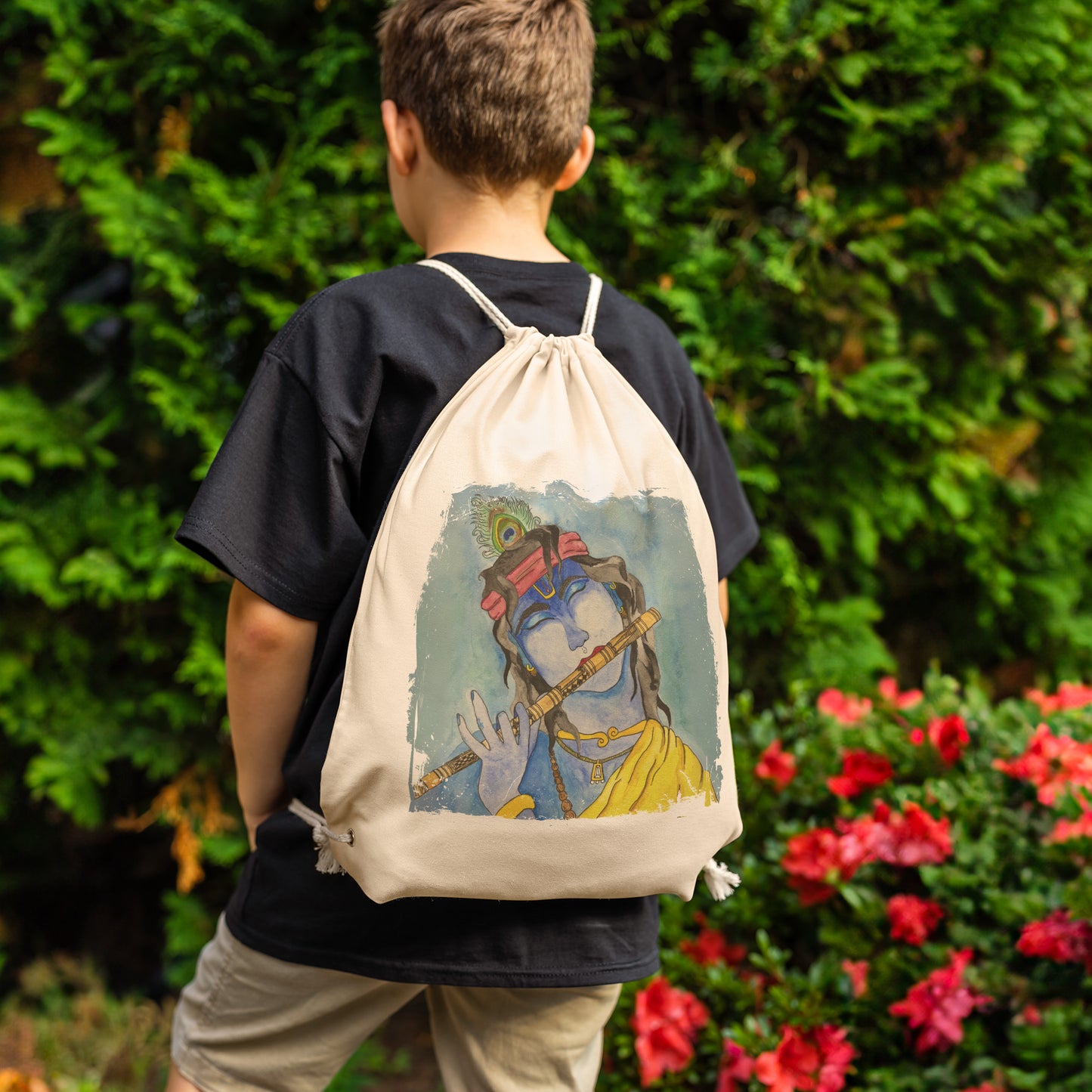 Krishna String Backpack