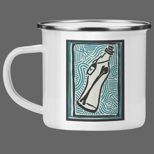 Message in a Bottle Camping Mug