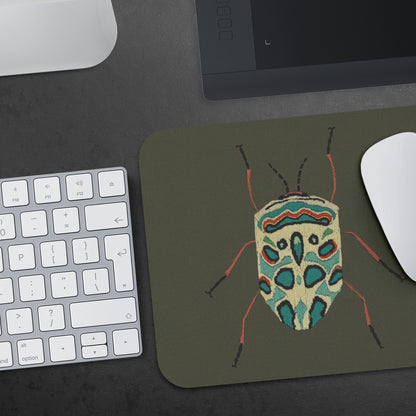 Needlepoint Beetle Mousepad