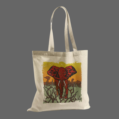 Nostalgia Cotton Tote Bag