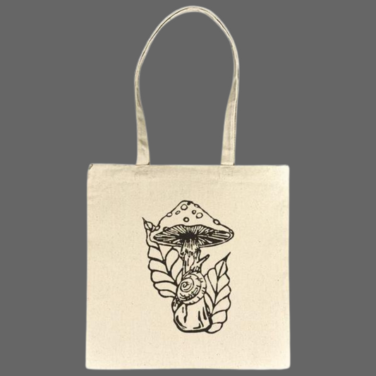 Psycho Cotton Tote Bag