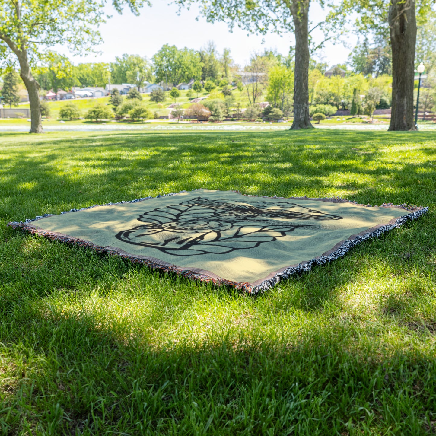 Psycho Woven Blanket