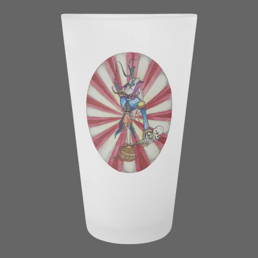 Rodent Circus Frosted Pint Glass