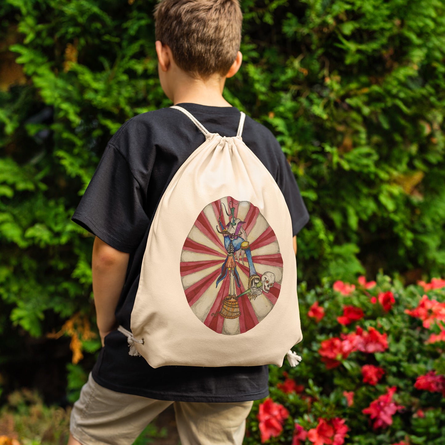 Rodent Circus String Backpack