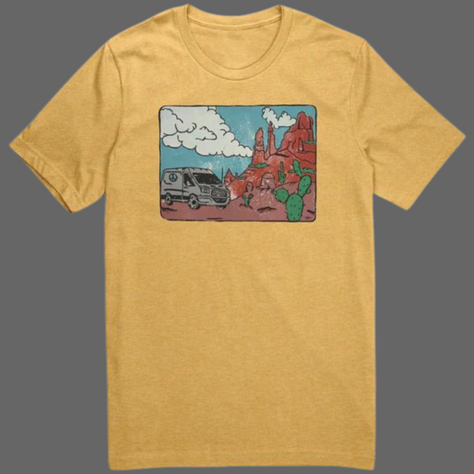 Sedona Canvas CVC T Shirt