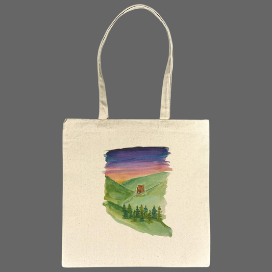 Solitary Bliss Cotton Tote Bag