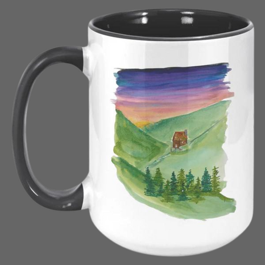 Solitary Bliss 15oz Accent Mug