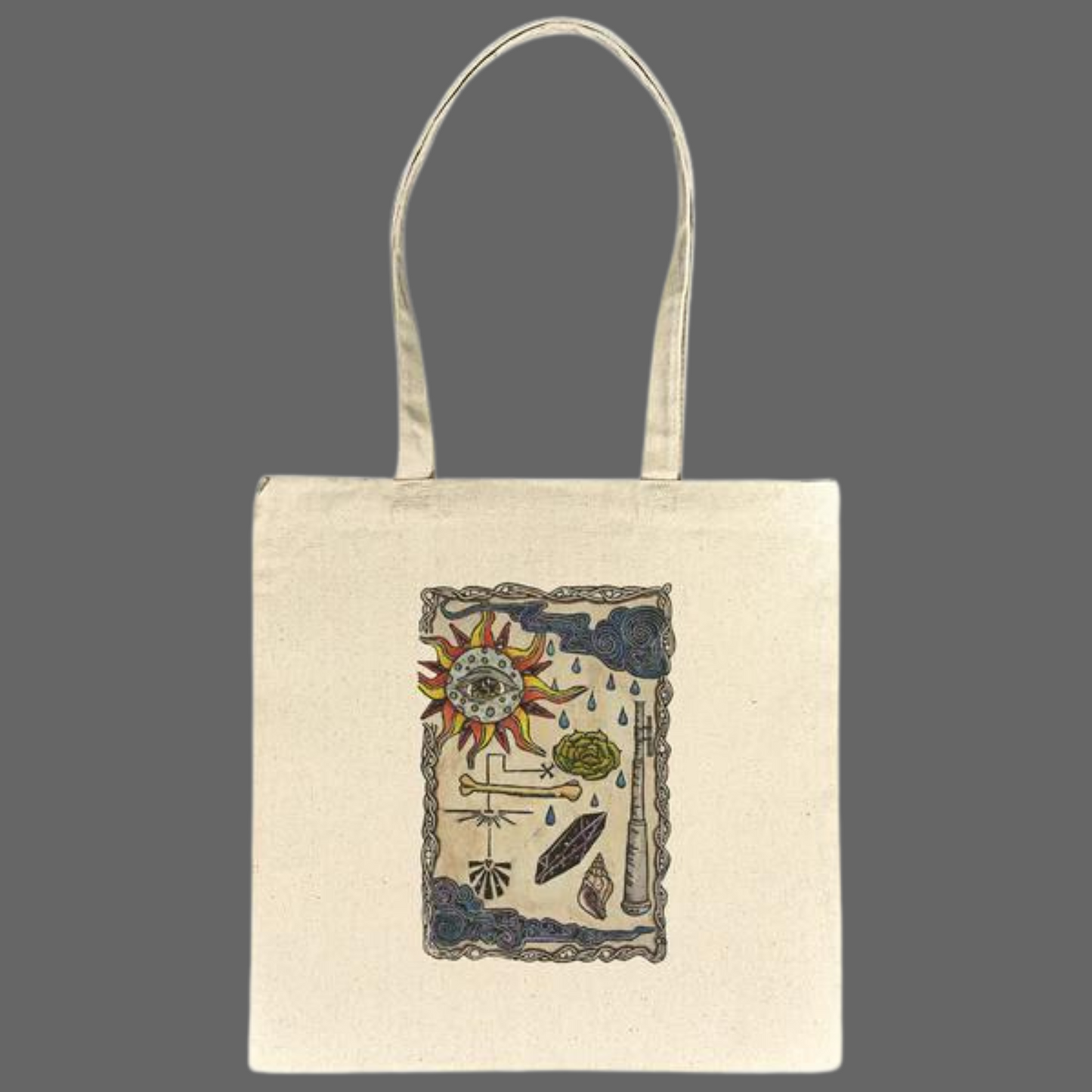 Step by Step Cotton Tote Bag