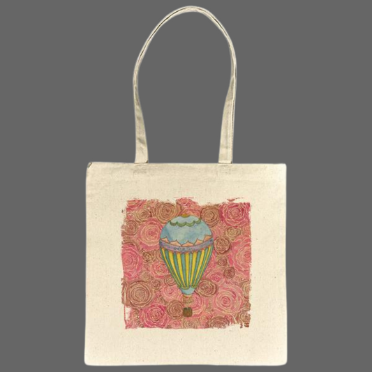 Toward the Sun Cotton Tote Bag