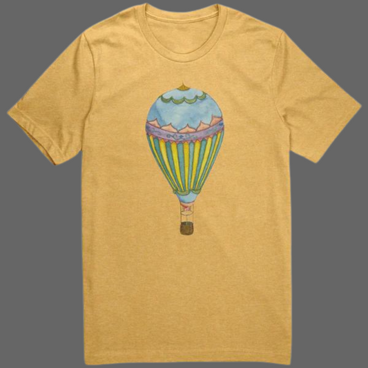 Toward the Sun Canvas CVC T Shirt