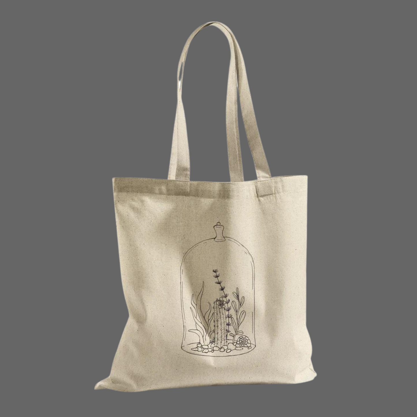 Untouched Cotton Tote Bag