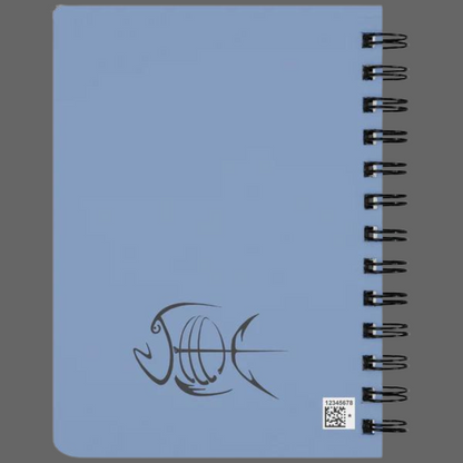 Ups and Downs Spiral Notebook