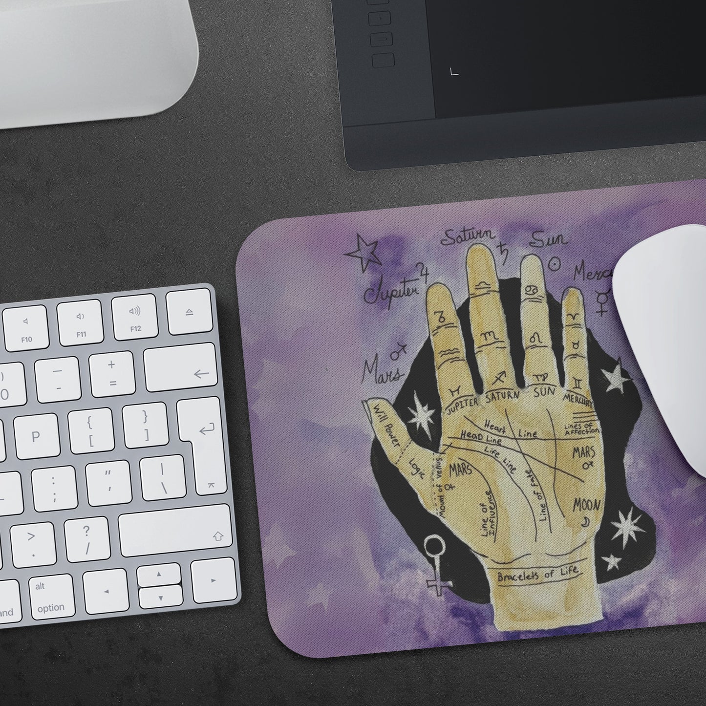 Zodiac Palm Mousepad